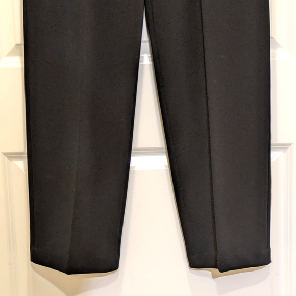 EUC 90s Cleo 14 Stretch Fabric Front Pleat Pants - Picture 4 of 7